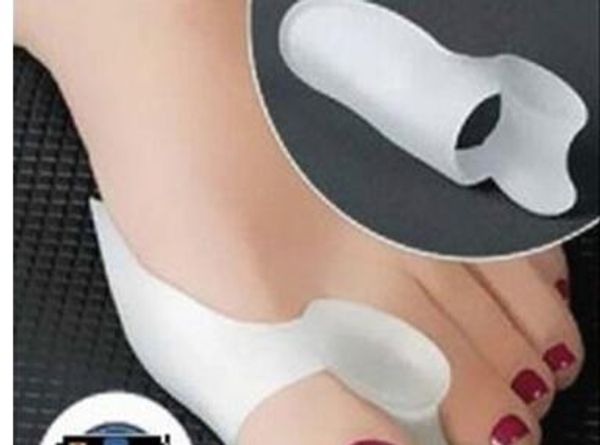 DHL Frete Grátis Gel Silicone Joanete Corrector Toe Protetor Straightener Espalhador Separador Ferramenta Cuidados Com Os Pés
