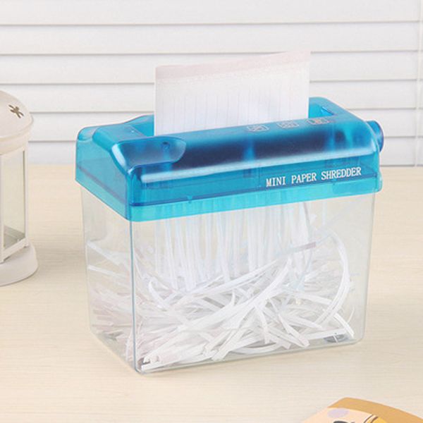

office home a6 mini manual shredder deskhandheld office file shredder creative equipment ing