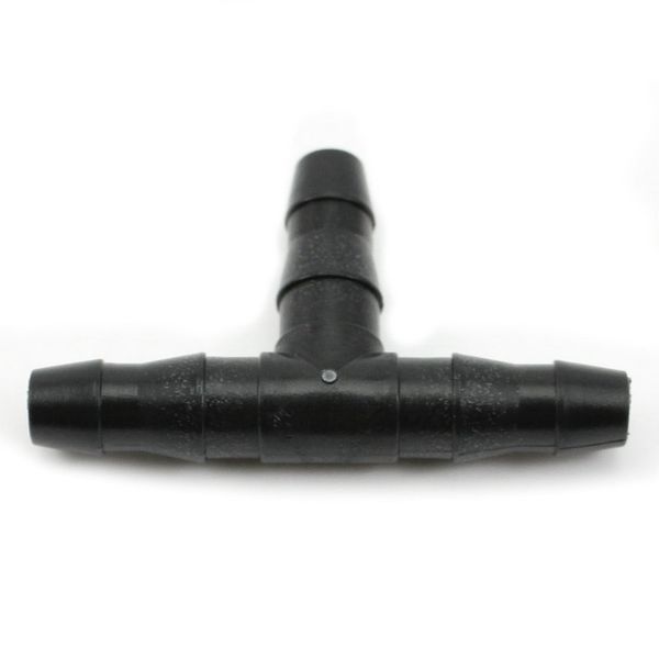 

10pcs/set 4mm barbed t-piece connectors silicone air hose joiner