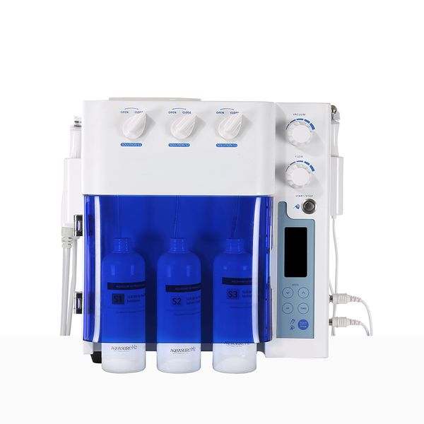 

small bubble water oxygen jet peel skin rejuvenation oxygen facial machine lifts firmness, Black;white