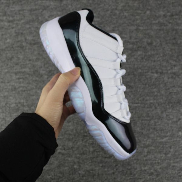

With box new 11 xi low ea ter emerald green ba ketball hoe for men women 11 perfect j11 neaker 2018 relea e limited ale