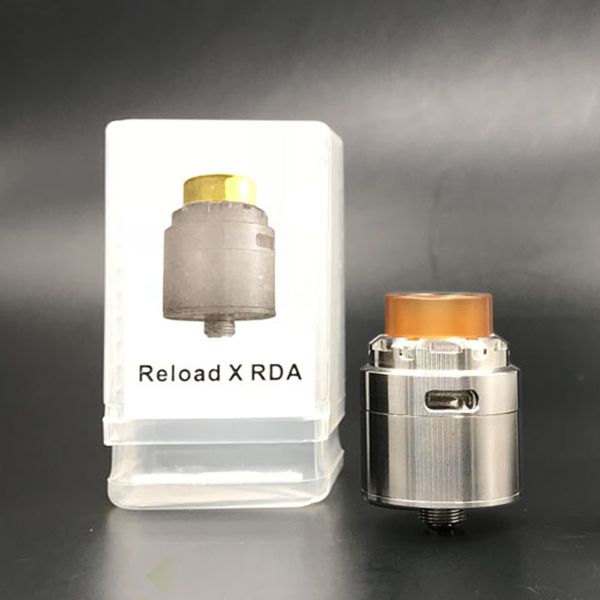 

Reload X RDA 6 Colors With BF Pin Rebuildable Dripping Atomizer 24mm Top Airflow Design For 510 Squonker Mod Ecig DHL Free