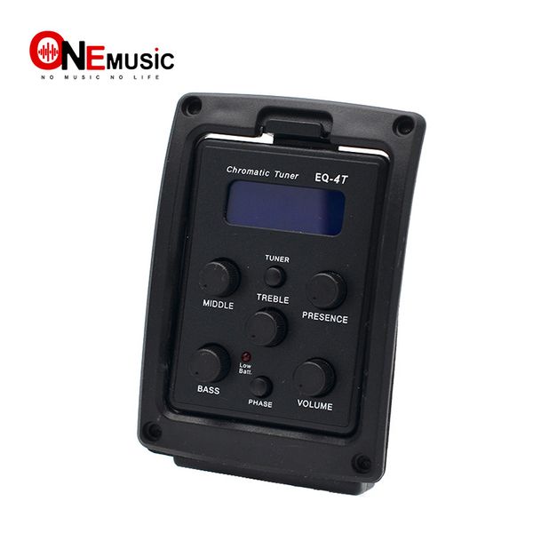 

4-полосный EQ-4T Pickup EQ предусилитель с тюнером для акустической гитары