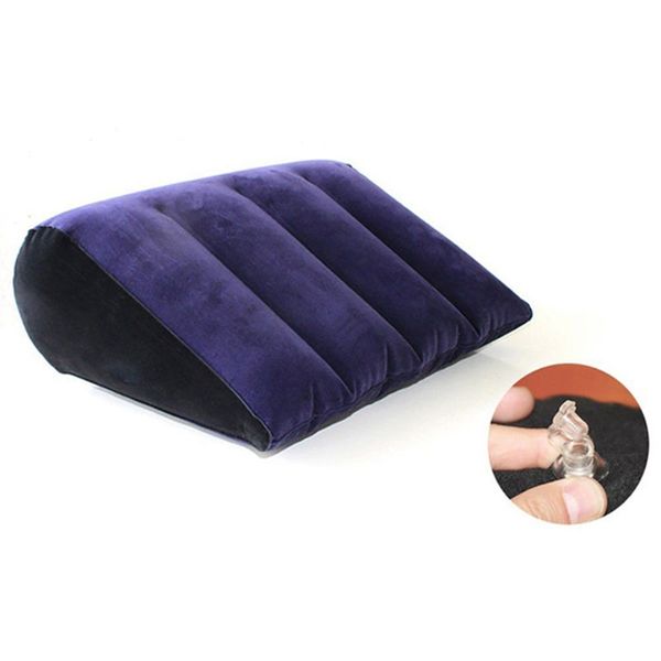 

Creative Inflatable Pillow Comfortable PVC flocking Chair Cushions Pillow Bed Backrest Seat Cushion home use PC972022