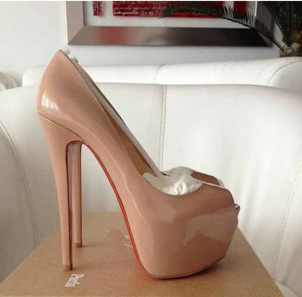 

So kate leather diamond high heel peep toe women hoe tudded red ole heel woman wedding pump