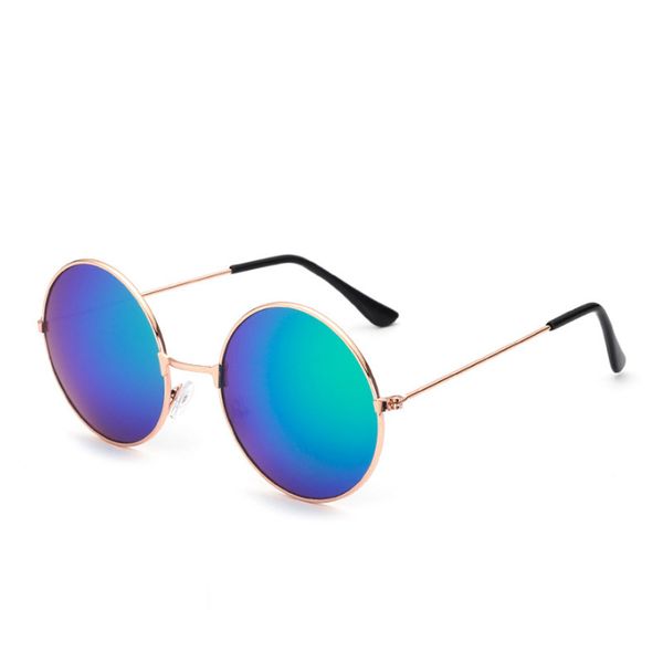 

colecao retro round sunglasses women men's glasses brand designer modis mirror new alloy frame sun glasses fashion uv400 2447, White;black