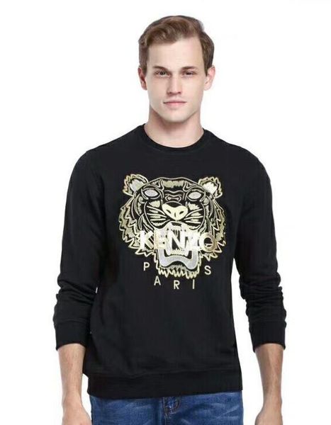 

Explo ion model men and women with new high end weater round neck fa hion animal embroidery cotton letter weater hoodie