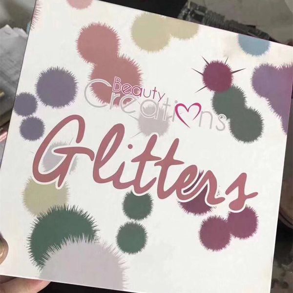

Hot Sell New Makeup Beauty Creations Glitters Multi-Purpose Loose Glitter Powder 18 Colors Gift Box Eyeshadow DHL shipping