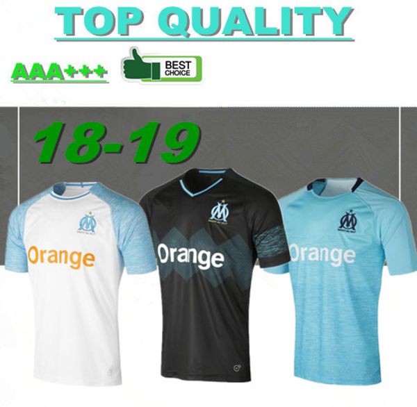 

olympique de marseille soccer jersey 2018 2019 om marseille maillot de foot payet .gustavo thauvin jerseys 18/19 marseille football shirts, Black;yellow