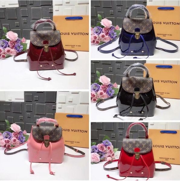 

Hot Sale Fashion Handbags Women's School bag Wallets students Leather Bag Boys and girls Travel bag G783