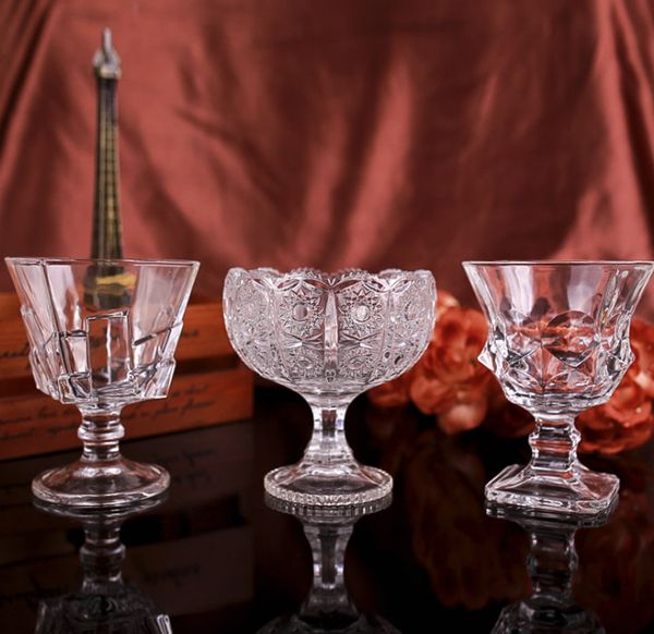 

2018 почетный модный бутик европейское стекло, мороженое, мороженое, чашка, десерт, мороженое, 3 стиля