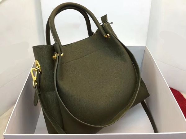 

2 Pcs New Arrival Lady Totes Bosto bag 30cm Shoulder bags women Fashion Genuine leather Cowhide lady Handbag Factory wholesale Free shipping