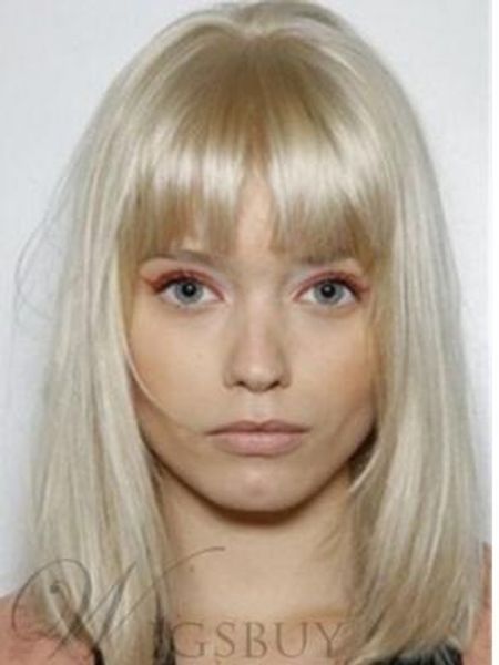 

full bangs natural curly long heat resistant hair capless wig 22 inches, Black;brown