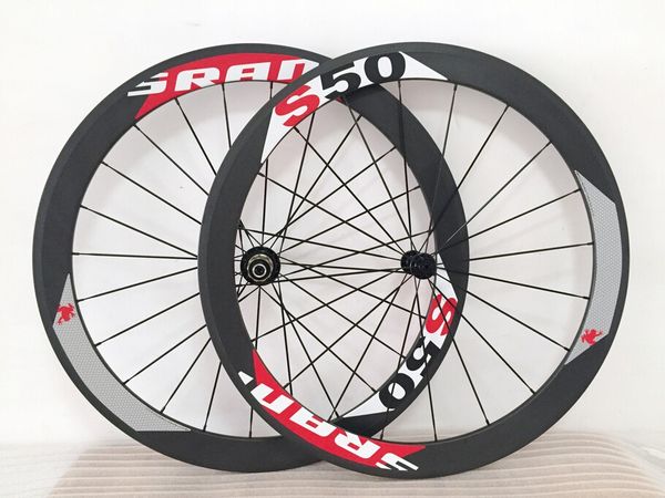 

SRAM S50 колеса передние задние колеса 50 мм обод полный карбоновый дорожный велосипе