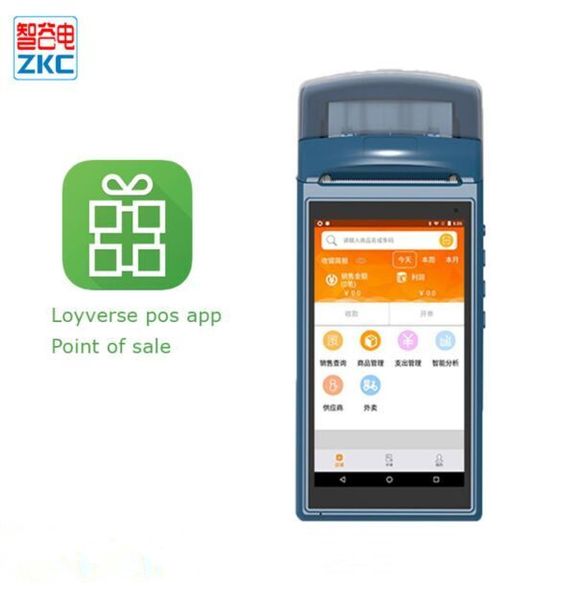 

Android handheld nfc payment terminal built in printer camera canner touch creen wifi 3g upport loyver e oftware