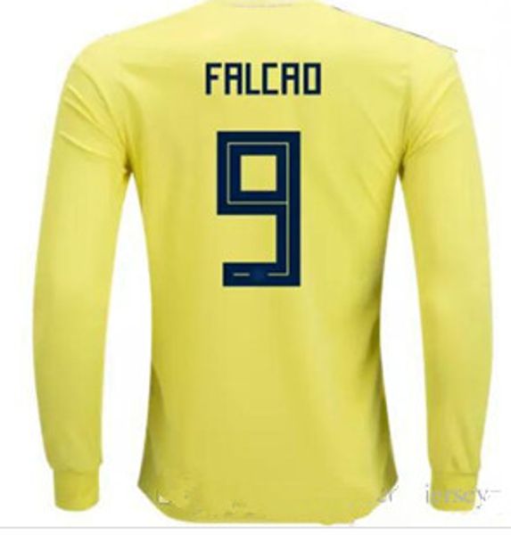 colombia soccer jersey long sleeve