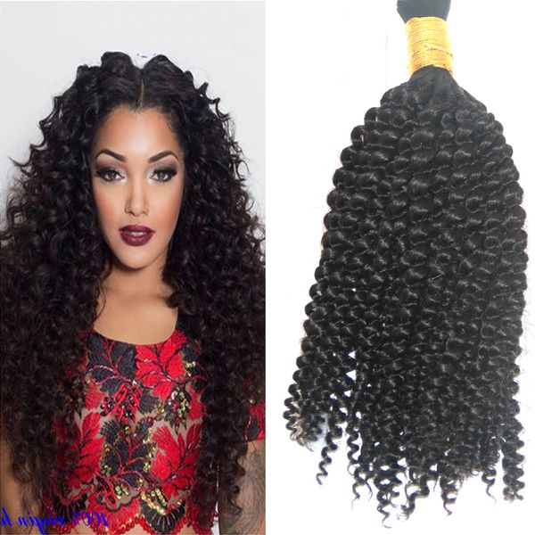 Kinky Curly Bulk Hair 4b4c Bulk Hair For Braiding Only 10 24 100g