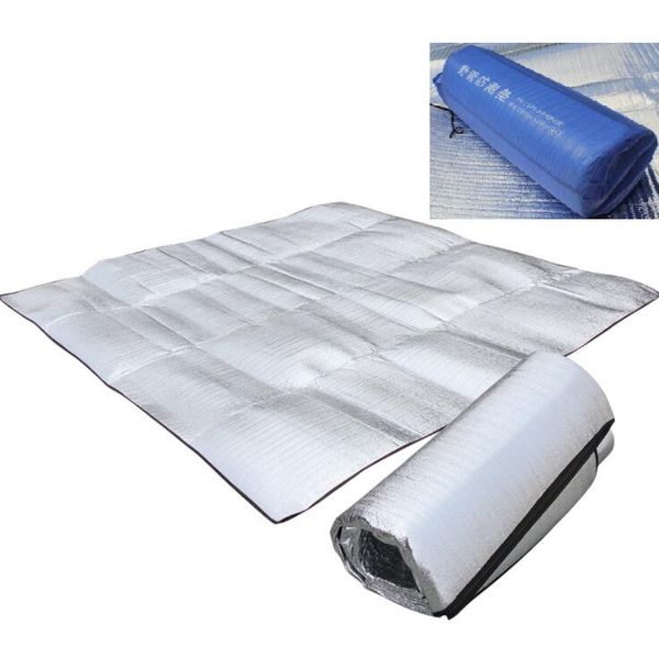 Hochwertige wasserdichte Campingmatten aus Aluminiumfolie, praktisch, faltbar, zum Schlafen, Picknick, Strand, Matratze, Outdoor-Matte