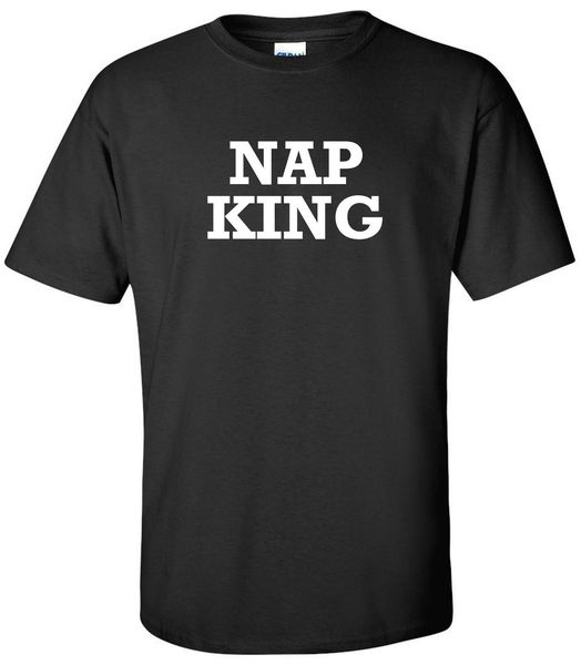 NAP KING T-Shirt Funny Dad Sleeping Humor Funny Shirt
