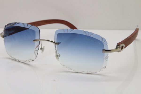

wood sunglasses shipping carved t8200762 wholesale sunglasses rimless lens vintage women sunglasses limited trimming lens n rxmb, White;black
