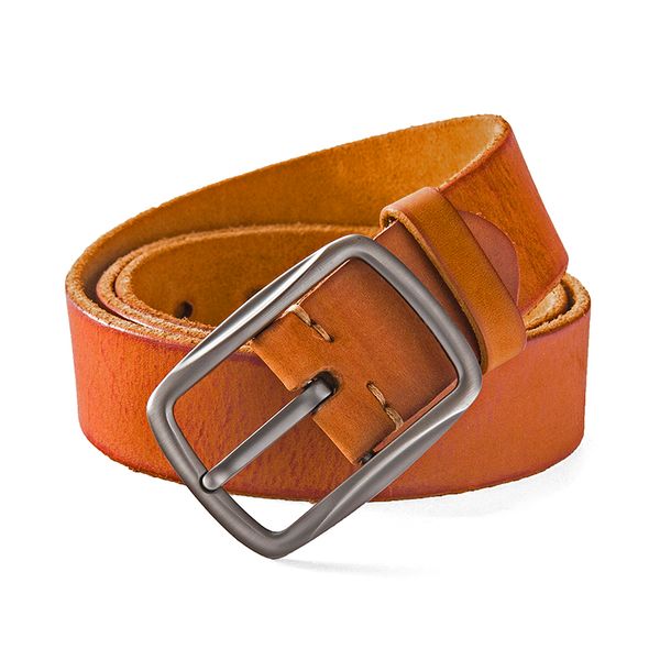 

new vintage pin buckle men's leather belts for men waistband strap jeans belt for male cowhide belt, Black;brown