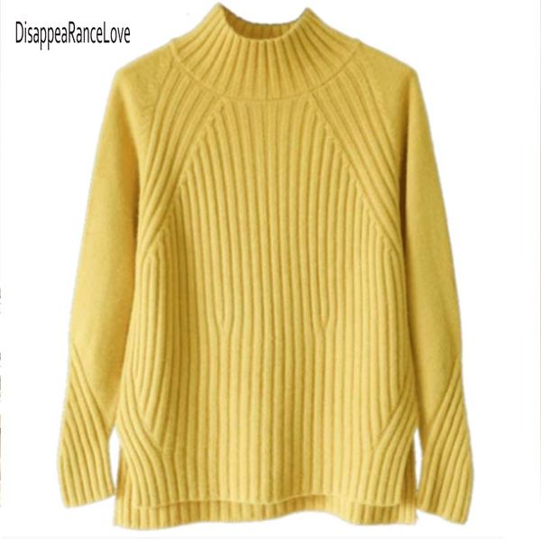 

2018 vintage turtleneck sweater winter oversize twist flowers high neck loose pullovers women thicken knitted warm sweater, White;black