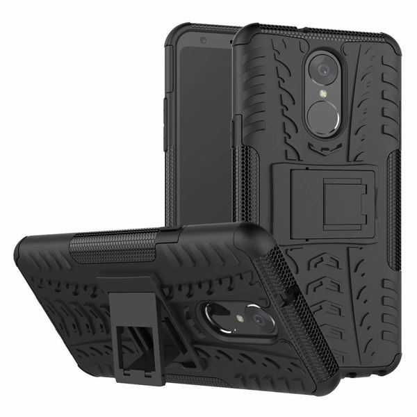 

6.2 дюймов Для LG Stylo 4 Case Сверхмощный Броня Противоударный Прочный Силиконовая Рези