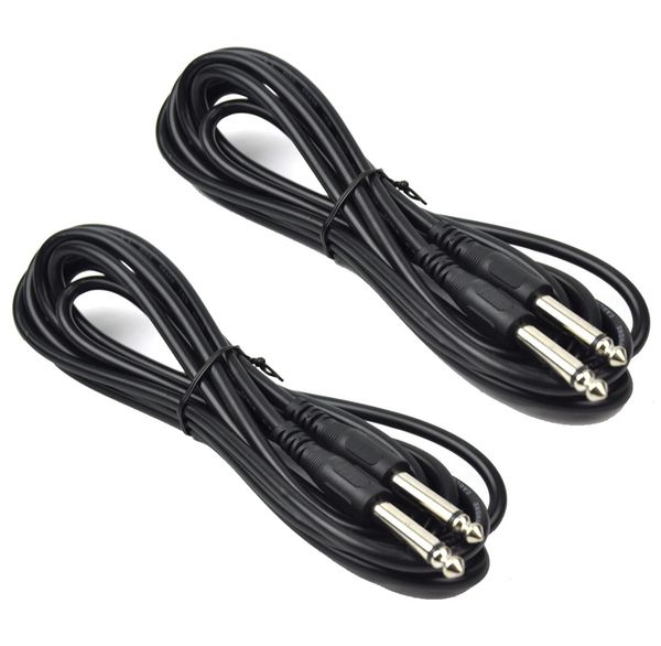 

2Pcs 10ft Guitar Instrument Cable Cord 1/4" Straight
