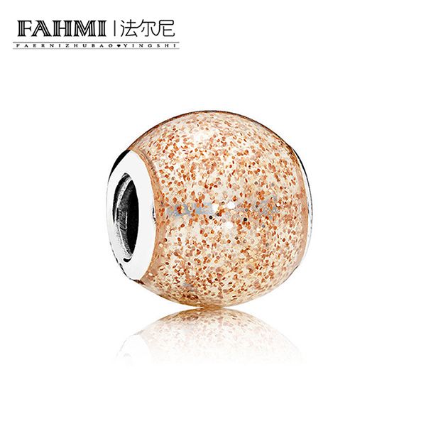 

fahmi 100% стерлингового серебра 925 пробы 1:1 оригинал 796327en145 подлинный темперамент мода гламур ретро шарик свадебные женщины ювелирны, Black