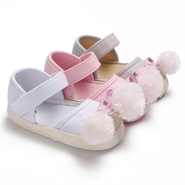 cream infant shoes