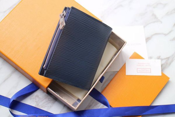 

famous fashion brand momen wallet genuine leather water ripple unzipped purse luxury bag, Red;black