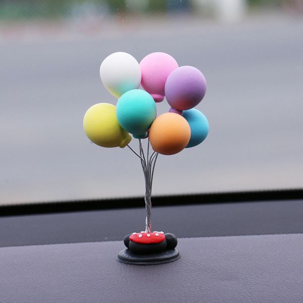 

creative balloon decoration car ornaments auto interior accessories decoration simplicity style colorful accessories gift