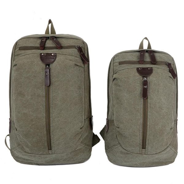 

large capacity man travel bag mountaineering backpack duffle-bag canvas shoulder overnight weekend rucksack travel daypack bags
