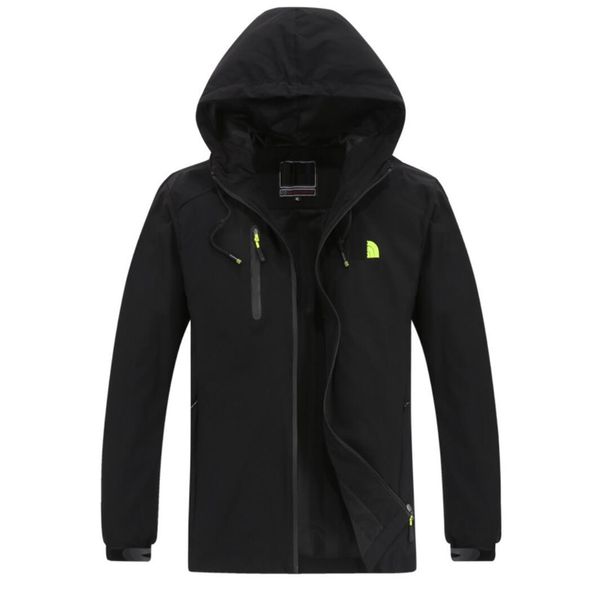 

new outdoor sports casual jacket sports windbreaker men's elastic thin windbreaker young men's wear large size jacket, Black;brown
