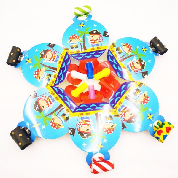 

6 шт./пакет красочные пиратский мультфильм смешные свистки детские день рождения дует дракон blowout детские пиратские партии поставки