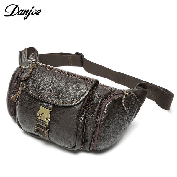 

genuine leather waist packs fanny pack man belt bag phone pouch bags travel waist pack male bag for men leather pouch