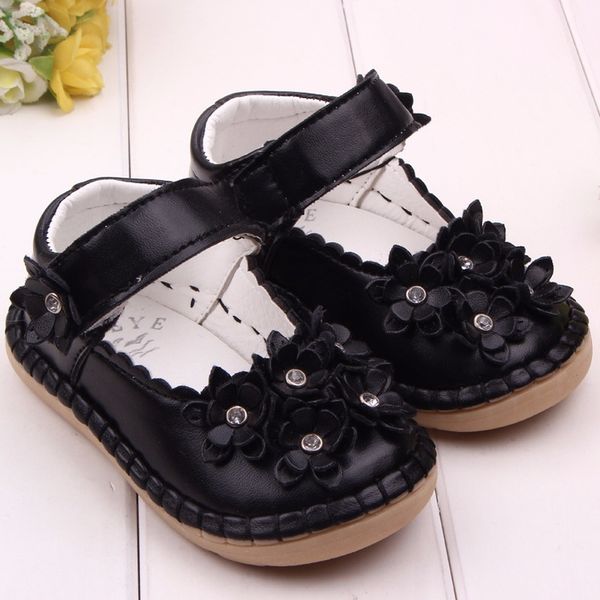 

sandals pu with drill five flower baby shoes 0-1 years old baby toddler shoes