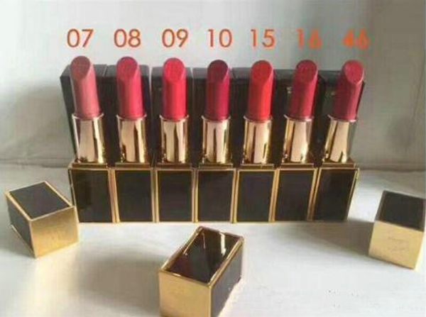 

New arrival brand t f makeup lip tick lip color matte 3g 12pc lot