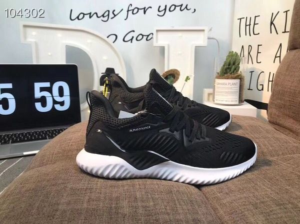 2018 Tasarımcı marka Kolor Alphabounce Beyond 330 Erkek Koşu Ayakkabıları Alpha sıçrama Run Spor Eğitmen Sneakers Backetball Ayakkabı