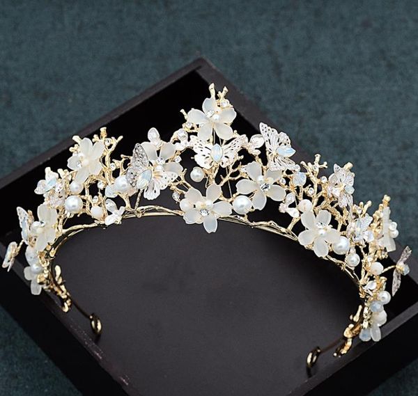 

свадебные головные уборы, рука свадьба корона, 2018 новых женщины супер короны свадебного платья, Silver