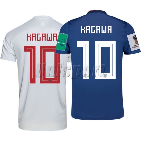 

World cup 2018 japan home away men 039 occer jer ey honda kagawa futbol football cami eta hirt kit maillot, Black;yellow
