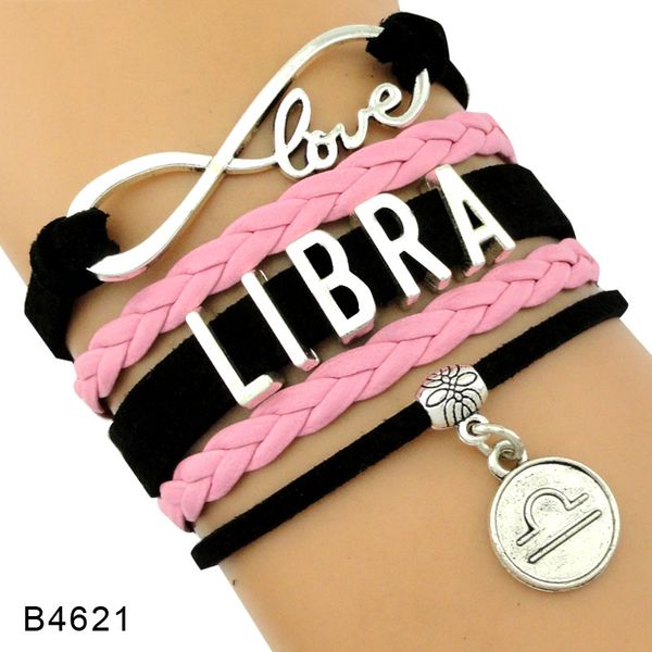 

zodiac signs capricorn aquarius pisces aries taurus gemini cancer leo virgo libra scorpio sagittarius mens girls women bracelet, Golden;silver