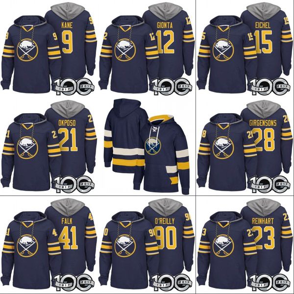 

Buffalo Sabres Hoodies 100th Patch 9 Evander Kane 15 Jack Eichel 21 Kyle Okposo 23 Sam Reinhart 41 Justin Falk 90 Ryan O'Reilly Jerseys