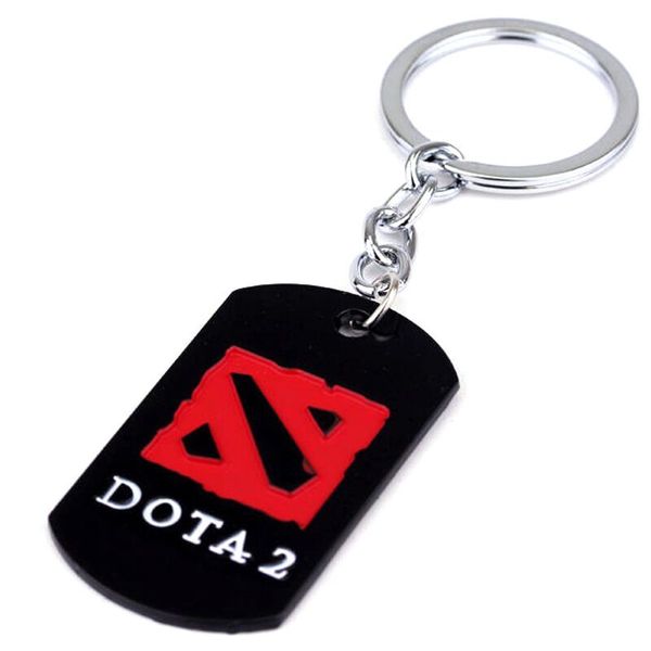 2019 Trendy Alloy Children Black Role Identity Card Dota 2 Logo Keychain Dota2 Logo Keychain Dota 2 Logo Key Chain Ring Pendant 2018 Y084 From Pympqt