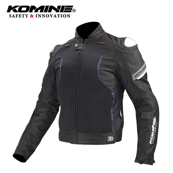 

2018 for komine jk-107 motorcycle spring summer titanium alloy riding jacket motorcycle racing locomotive protective jackets