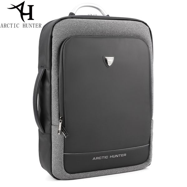 

arctic male multifunction portable hand bag/shoulder business travel 15.6/17 inch lapbackpack men bag