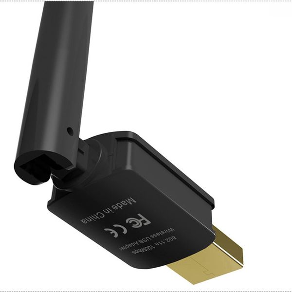 

Edup usb Wifi адаптер 150 Мбит / с с высоким коэффициентом усиления 6dbi WiFi антенна 802.11 n меж