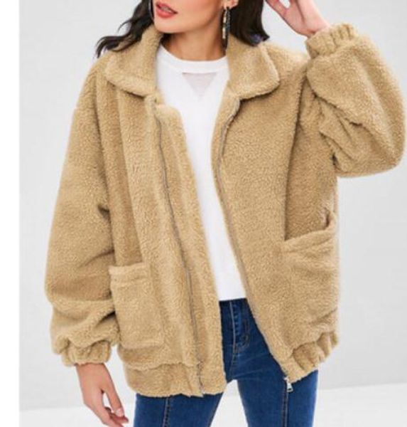 

send 2018 winter autumn new style fashion jacket women coat, Black;brown