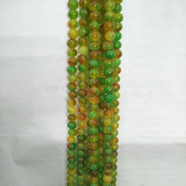 

8mm natural stone beads round loose colorful gem stone beads for jewelry making strand 15'' diy charm bracelet necklace gifts, Black