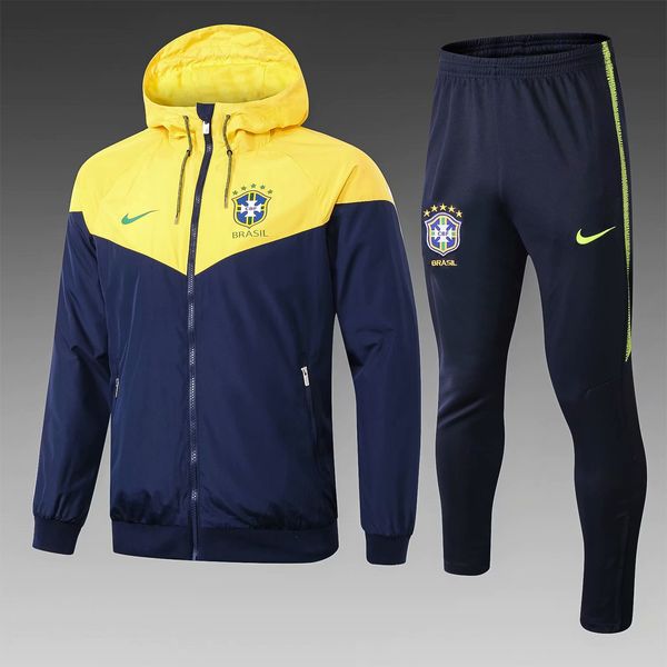 

3 et dhl 18 19 brazil jacket hoodie 2018 2019 marcelo occer jer ey coutonho track uit bra il training uit port pant